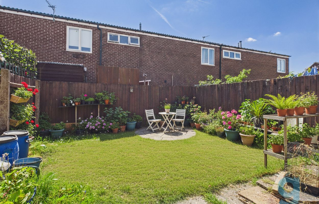 Completed project: Garden space